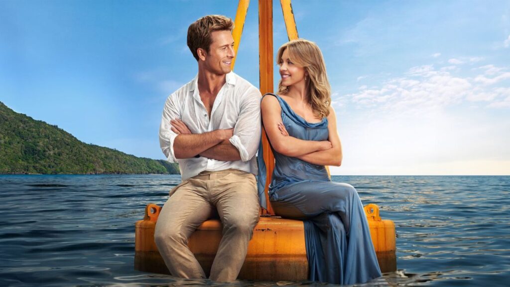 Anyone But You romantic comedy scene with Sydney Sweeney and Glen Powell