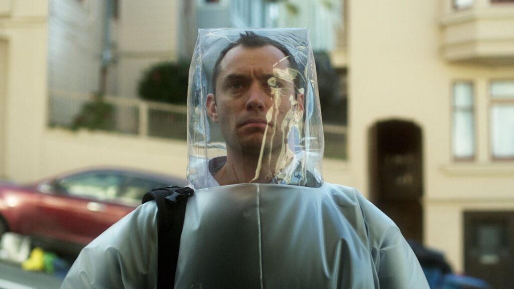 Kate Winslet as Dr. Erin Mears in Contagion medical thriller