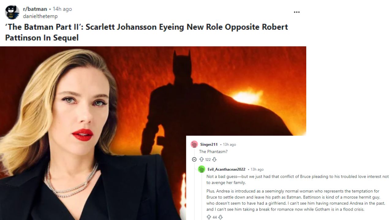 Which Role Scarlett Johansson Plays in Batman Part II 